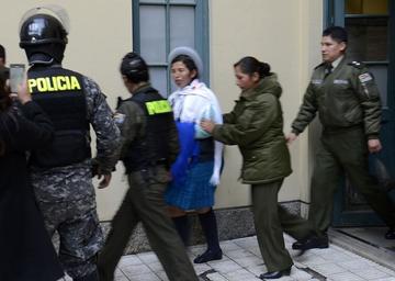 Una exministra de Evo va presa por el caso de corrupción en Fondioc
