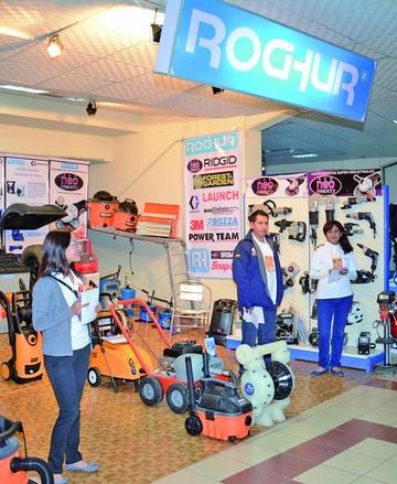 Una de las empresas reconocidas en la feria.