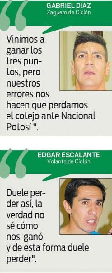 El comentario.
