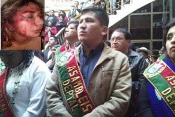 El denunciante dijo: Sandoval le “tiró” Bs 4 mil a la mujer para sus curaciones y después se fue de viaje.
