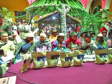 Inician entrega del Carmelo para el municipio de Potosí