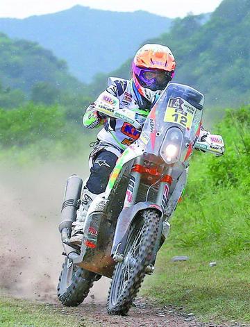 La española Laia Sanz, del equipo KTM.