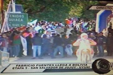 Fabricio Fuentes en Villazón.