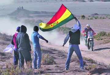 Los bolivianos hacen respetar su localía 