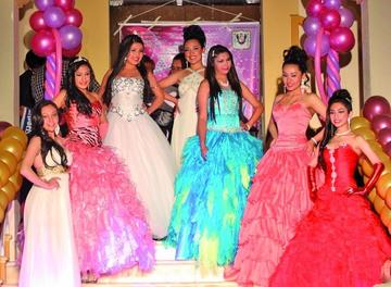 Las candidatas que participaron en la última gala de 2013.