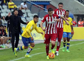 Atlético de Madrid vence a Las Palmas y continúa líder