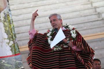 Vicepresidente exigió a Aramayo aprobar más proyectos del Fondo