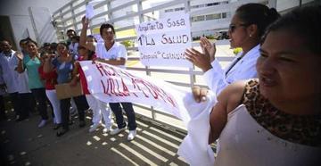 Médicos de todo el país están en emergencia 