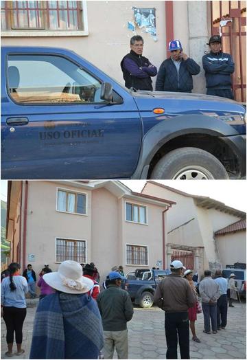 Los funcionarios no saldrán de ese municipio.