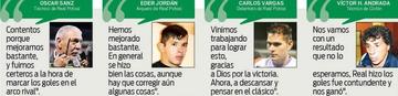 Los protagonistas.
