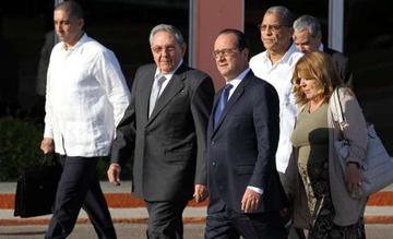 Raúl Castro llega a París, Francia donde el lunes inicia una visita oficial