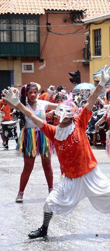 La alegría de los bailarines.