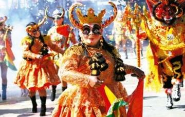 Oruro muestra su fastuoso carnaval