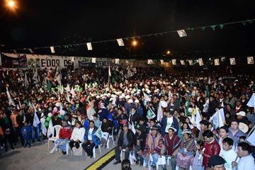 Quienes apoyan la reforma cerraron sus actividades en el Campo Marte.