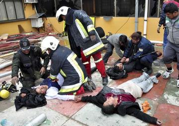 Extremaron recursos para atender a los heridos y recuperar a los muertos.