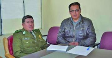 El coronel José Peña.