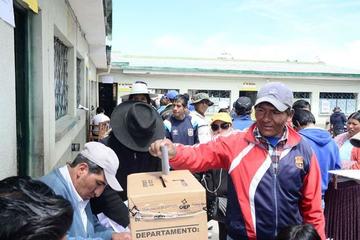 La última consulta democrática en la ciudad de Potosí.