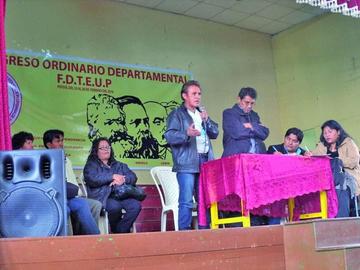 Maestros ratifican rechazo a normas