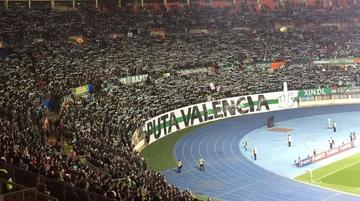 Denuncia a la UEFA pancartas exhibidas 