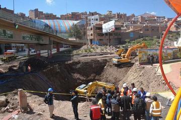 La avenida Tinku estará cerrada  entre cuatro a cinco meses más