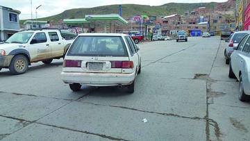 Este es el taxi cuyo propietario intentó cobrar por encima del costo establecido.