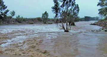 Niños son salvados de entre las aguas de río