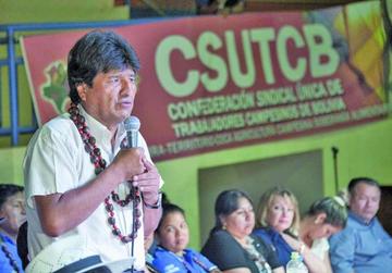 Según la organización el área rural mantiene un apoyo incondicional al jefe de estado.
