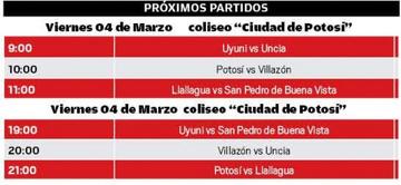 Proximos partidos