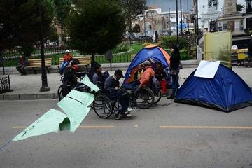 Personas con discapacidad piden un bono de Bs 6.000