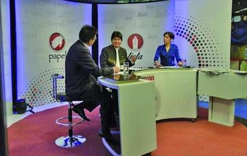 Morales responde con evasiva la pregunta sobre su hijo con Zapata