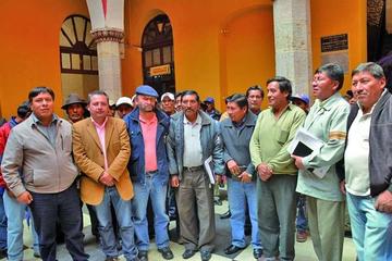 Comunarios demandan el respeto a territorio potosino
