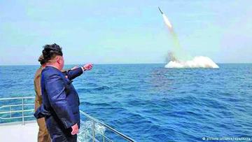 Corea desafía las sanciones disparando un misil al mar