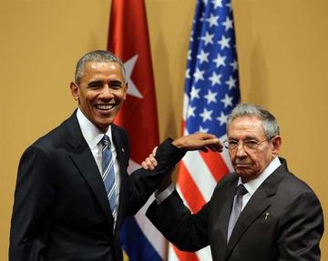 El mandatario de Estados Unidos y el de Cuba, Raúl Castro, participaron de una rueda de prensa en Palacio de la Revoluc
