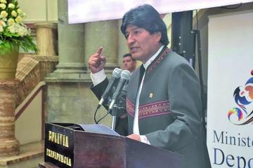 El presidente Evo Morales.
