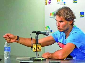 Nadal abandona el Masters de Miami