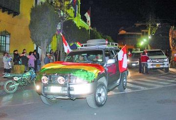 La caravana partió desde la Villa Imperial hacia el Silala anoche.