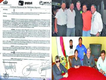 Denuncian que el INRA ofreció tierra para los jugadores de Morales 