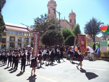 La unidad educativa René Calvo.