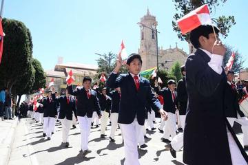 La unidad educativa 1º de Abril.