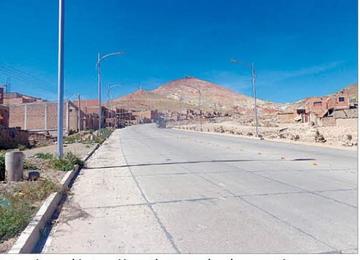 Esta es la avenida Canadá que tiene espacios sin aprovechar.