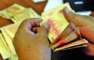 El incremento salarial en Bolivia se calcula en base a la inflación.