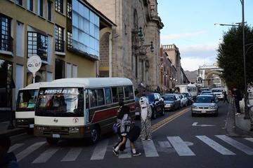 La plaza central será liberada del tráfico vehicular.