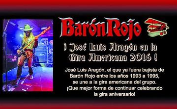 Barón Rojo llega con otro bajista