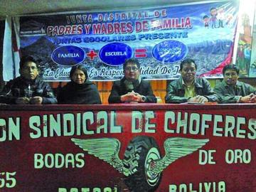 Junta escolar convoca a marcha y demanda una mejor infraestructura 