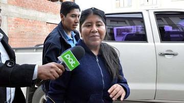 La amiga de Zapata pide que le demuestren que ella recibió Bs 750 mil