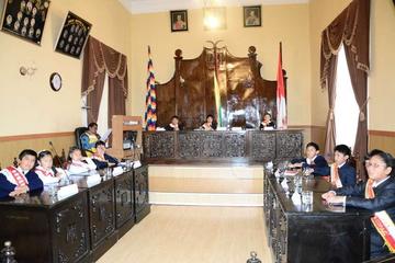Los menores sesionaron en el Concejo Municipal en su día y pidieron mayor atención.