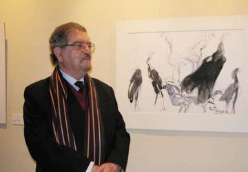 Por dolencia fallece artista  boliviano Enrique Arnal