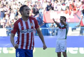Koke Resurrección le da la victoria a Atlético de Madrid