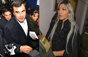 El ministro Juan Ramón Quintana negó muchas veces conocer a Gabriela Zapata.