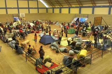 Personas con discapacidad descansan en Calamarca